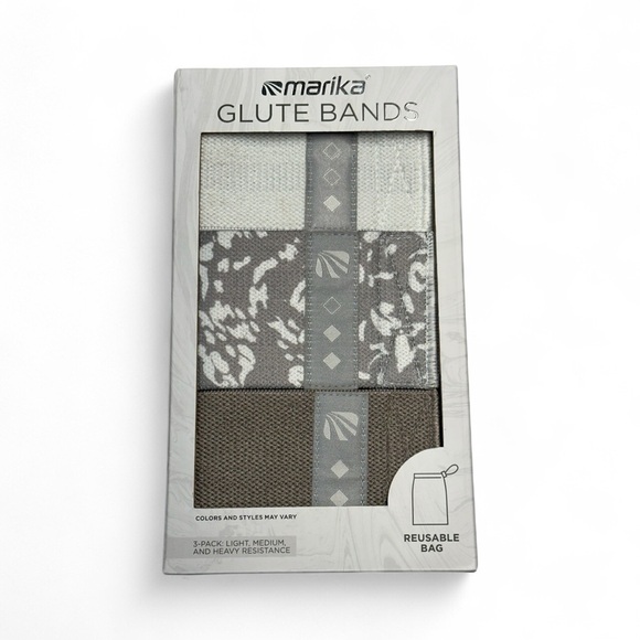 Marika Resistance Bands in Gray and Black - Picture 1 of 5